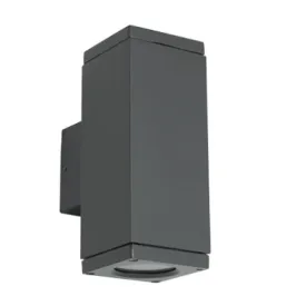 10881-2 square - 2x5w(COB) Narrow Beam Outdoor wall Lights 10w