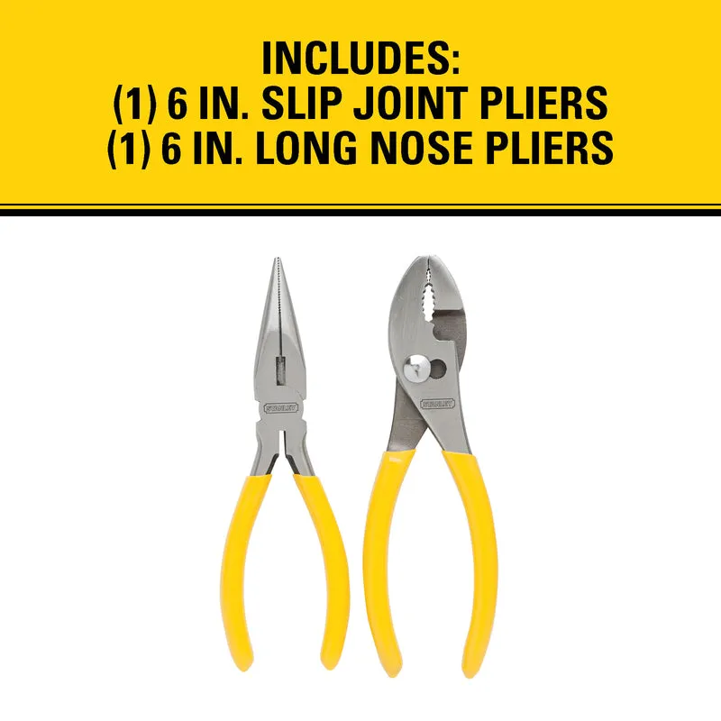 2 Piece Drop Forged Steel Pliers Set 6 Inch 84-212 2391753