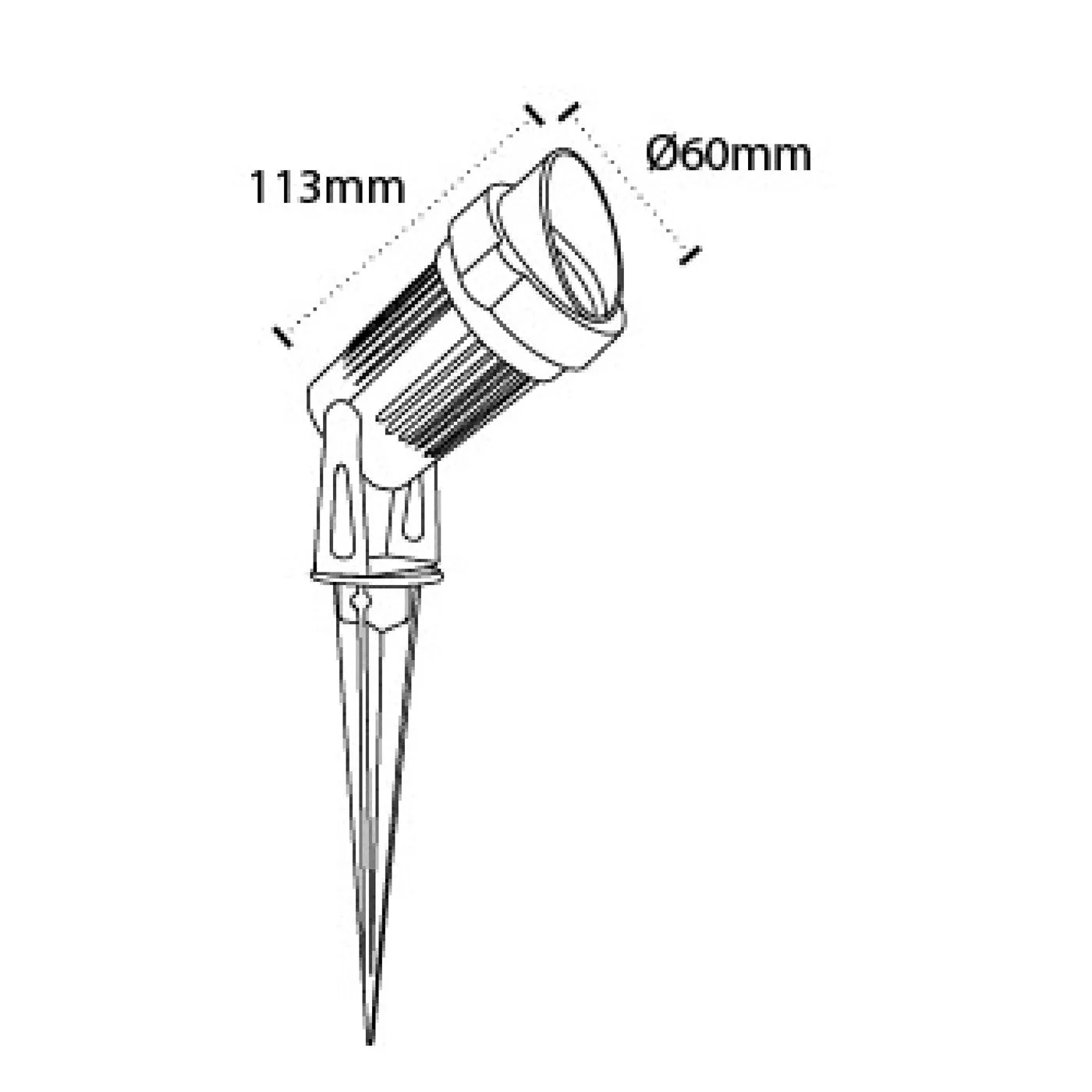 4211-Gu-10-Cap Garden Spike