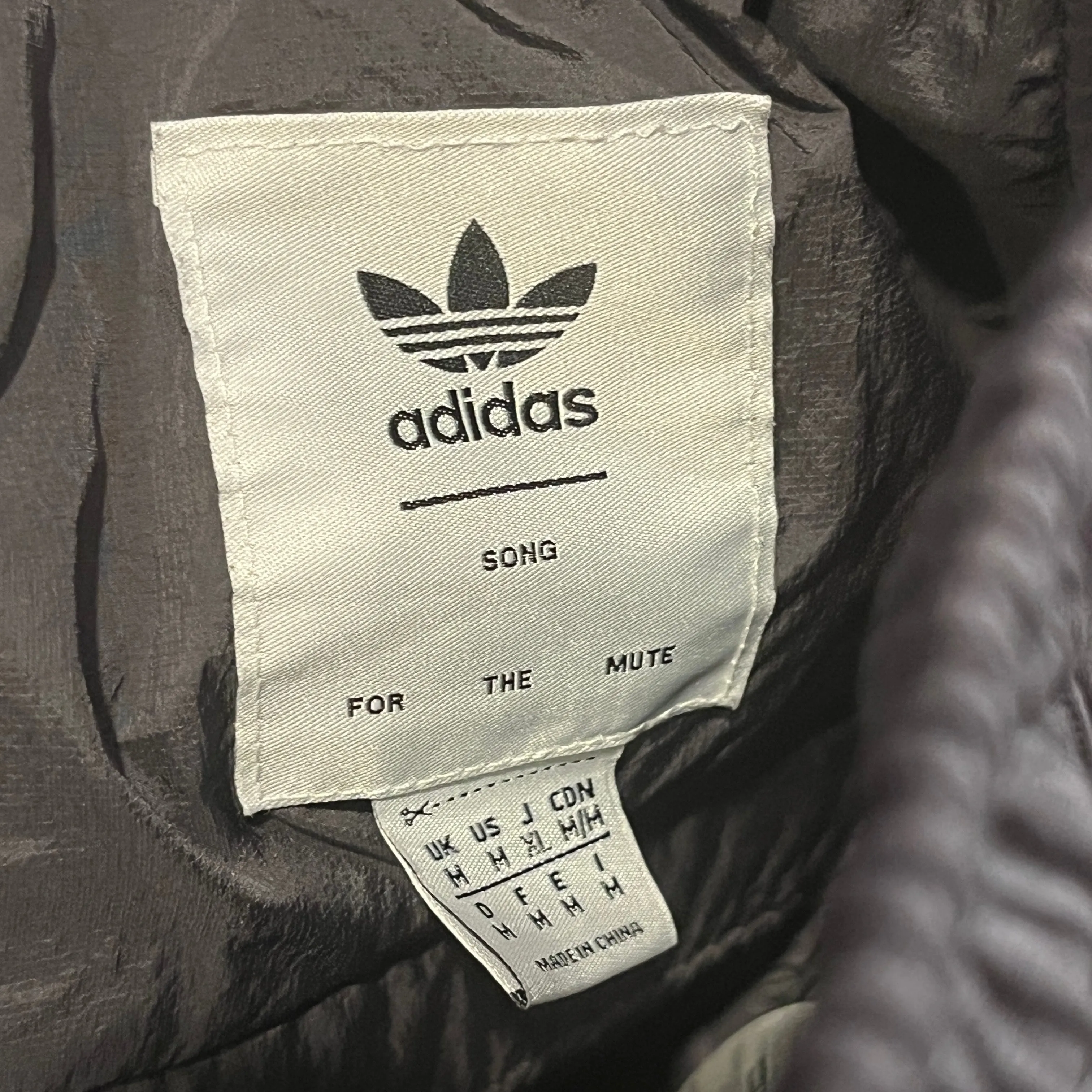 adidas/SONG FOR THE MUTE/Pants/M/Cotton/BRW/orange stripes