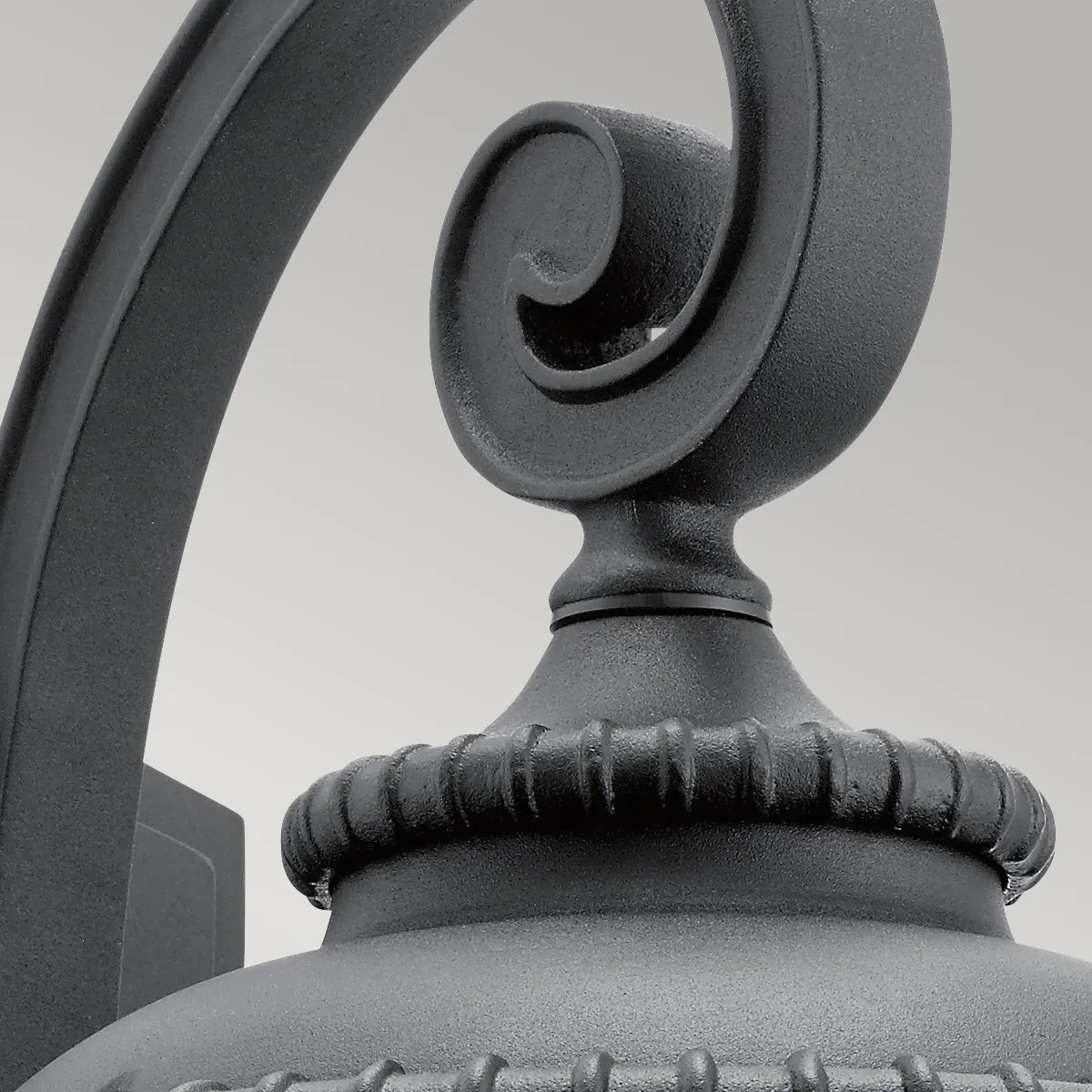 Admirals Cove Small/Medium/Large Wall Lantern - Textured Black Finish