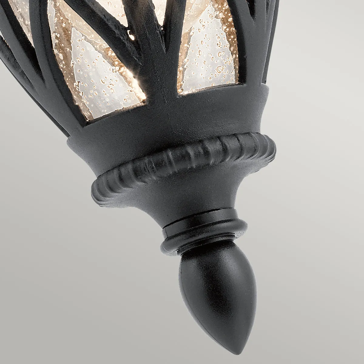 Admirals Cove Small/Medium/Large Wall Lantern - Textured Black Finish