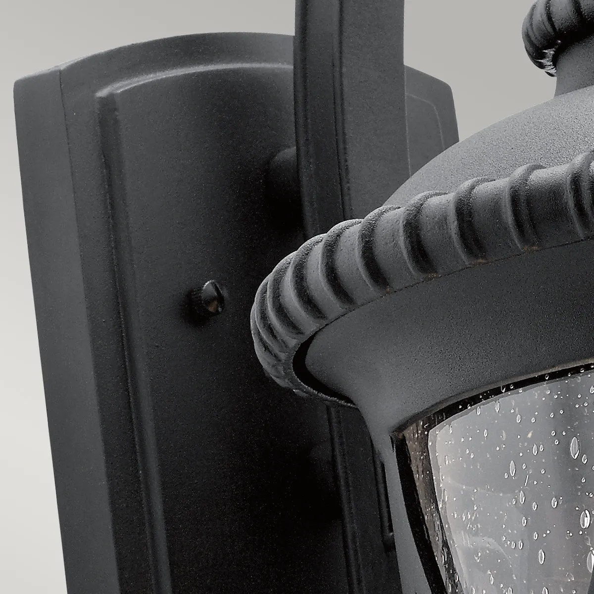 Admirals Cove Small/Medium/Large Wall Lantern - Textured Black Finish