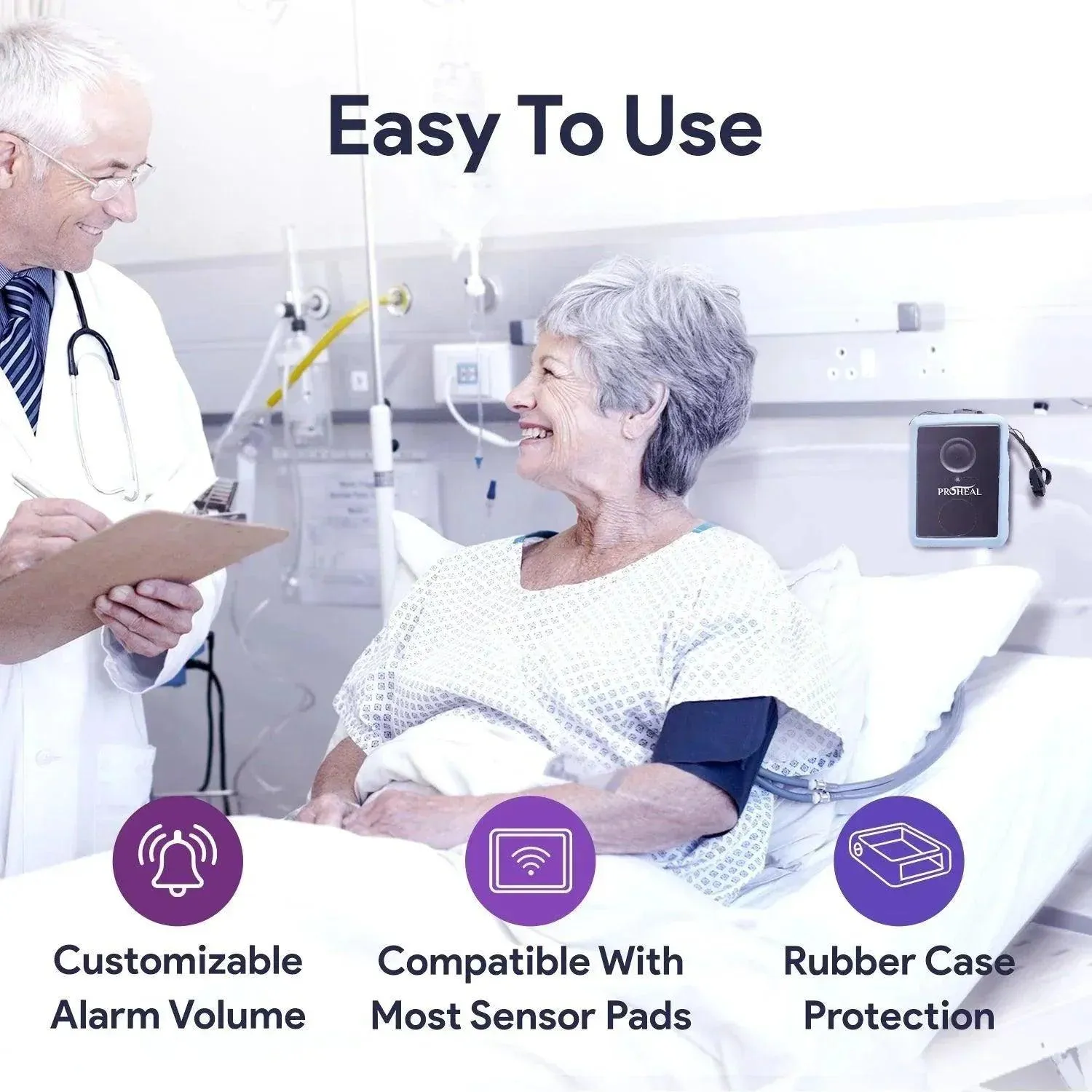 Advanced Sensor Bed Alarm For Elderly Dementia Patients