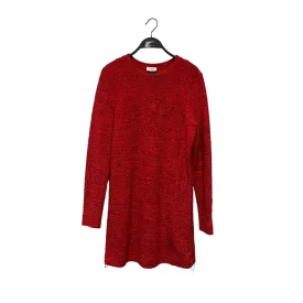AKRIS/LS Dress/10/Cotton/RED/