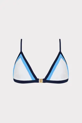 Amalfi Color Block Bikini Top