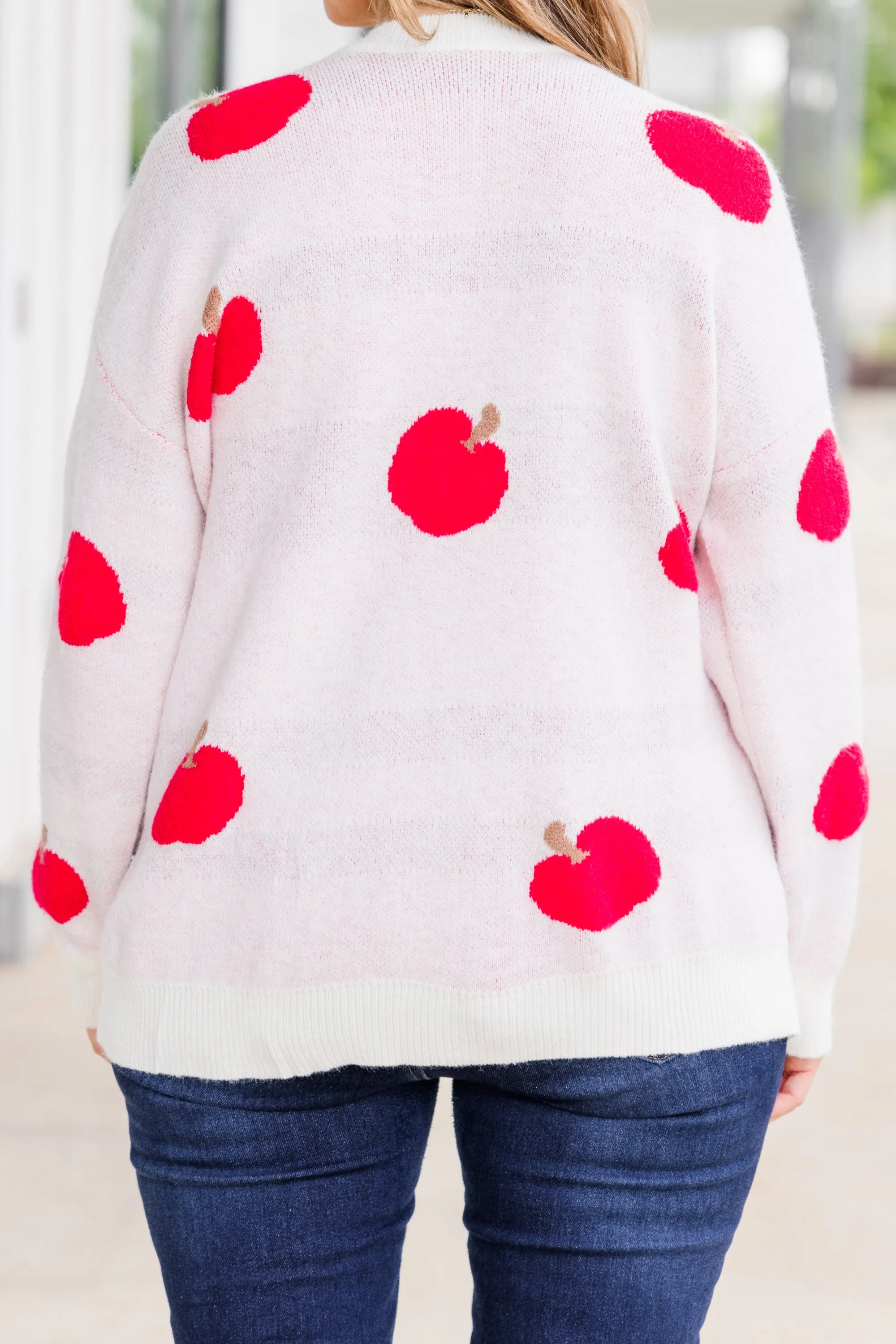 Apple Harvest Sweater, Pink