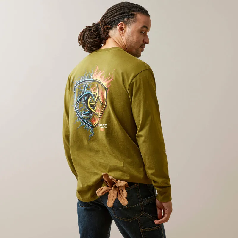 Ariat Men's Rebar Shock Fire T-Shirt
