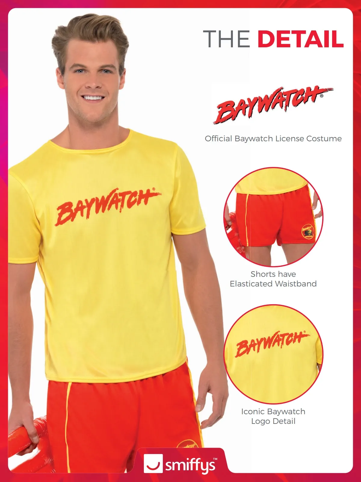 Baywatch Men's Beach Costume