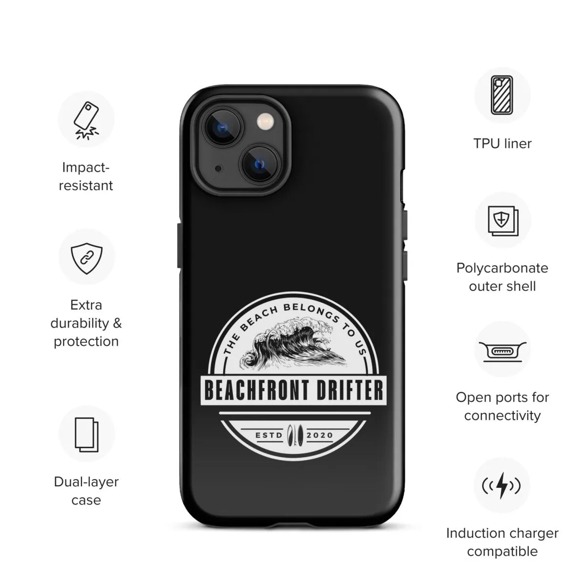 Beach Belongs Tough Case for iPhone®