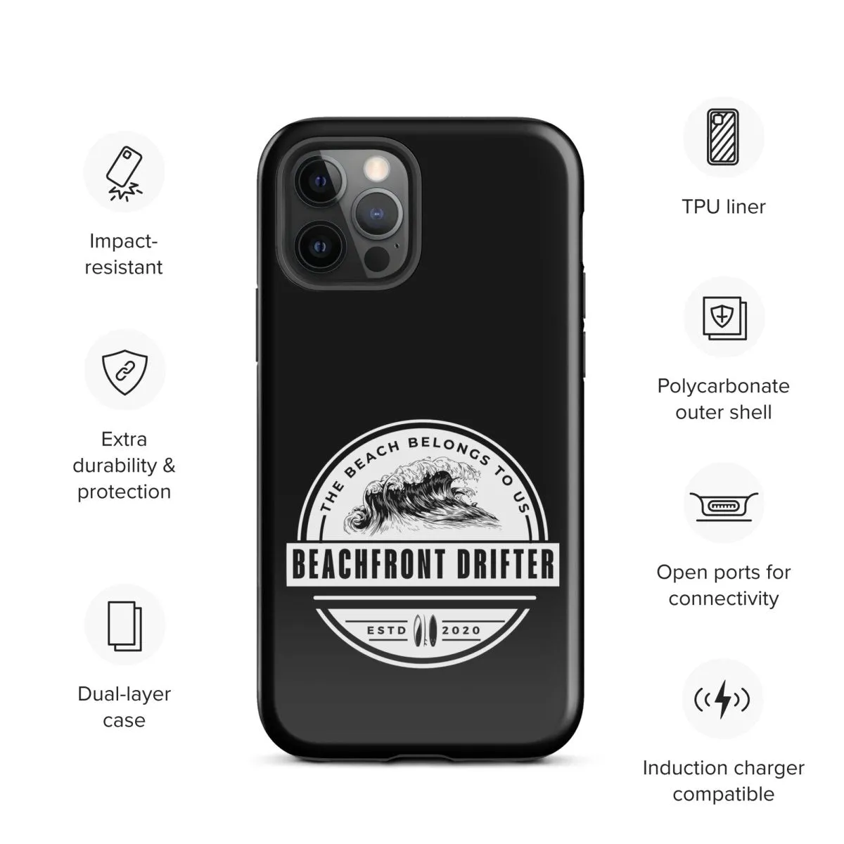 Beach Belongs Tough Case for iPhone®