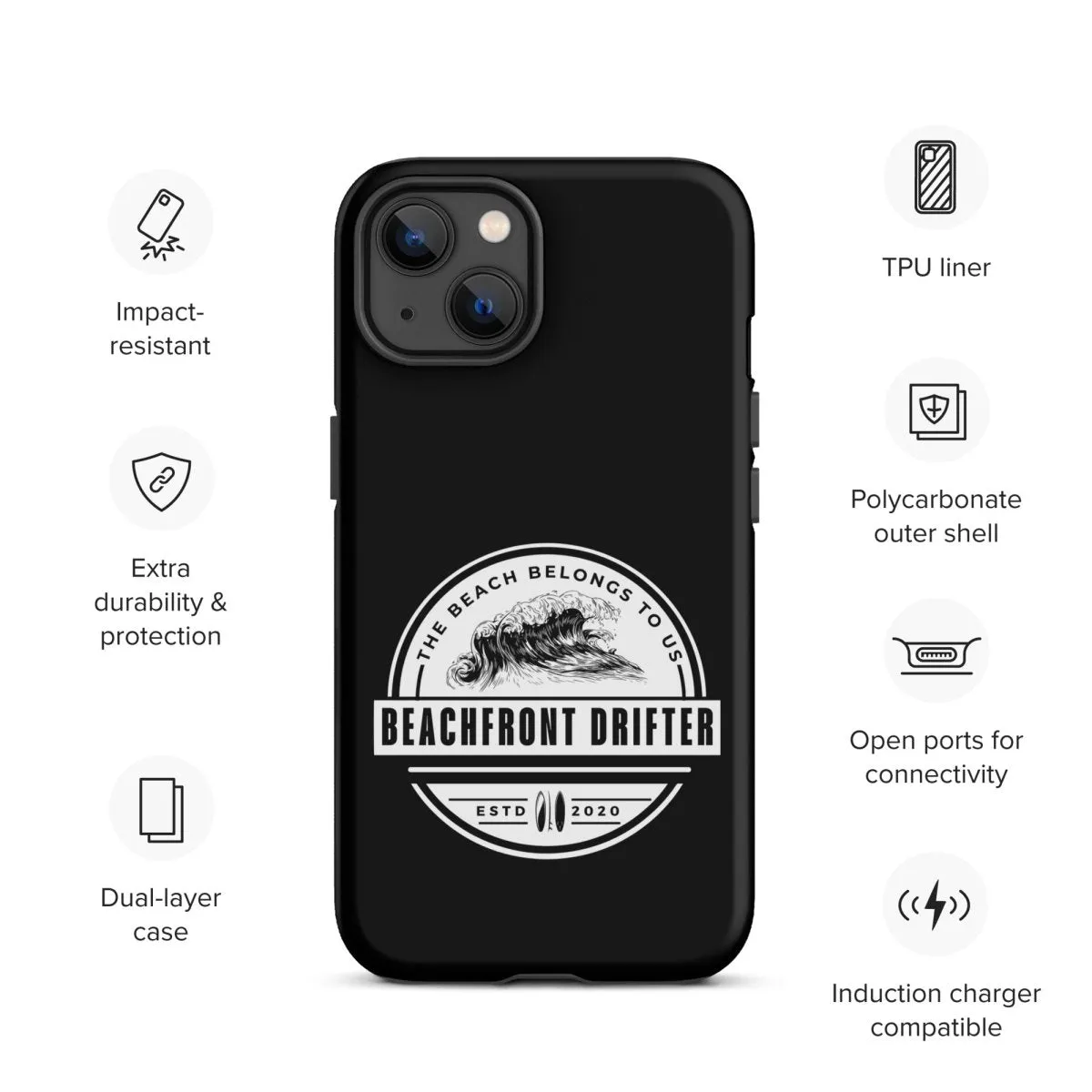 Beach Belongs Tough Case for iPhone®