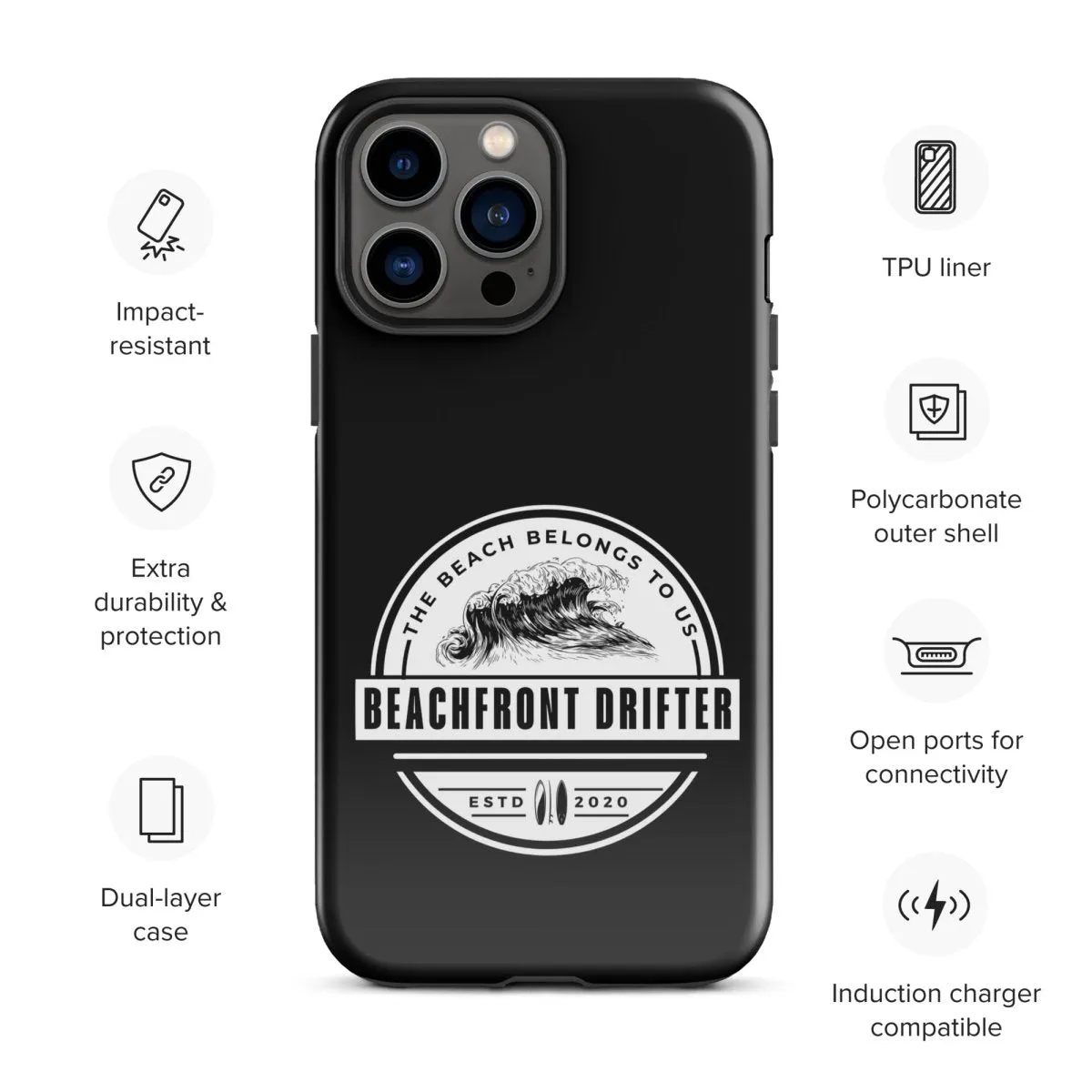 Beach Belongs Tough Case for iPhone®
