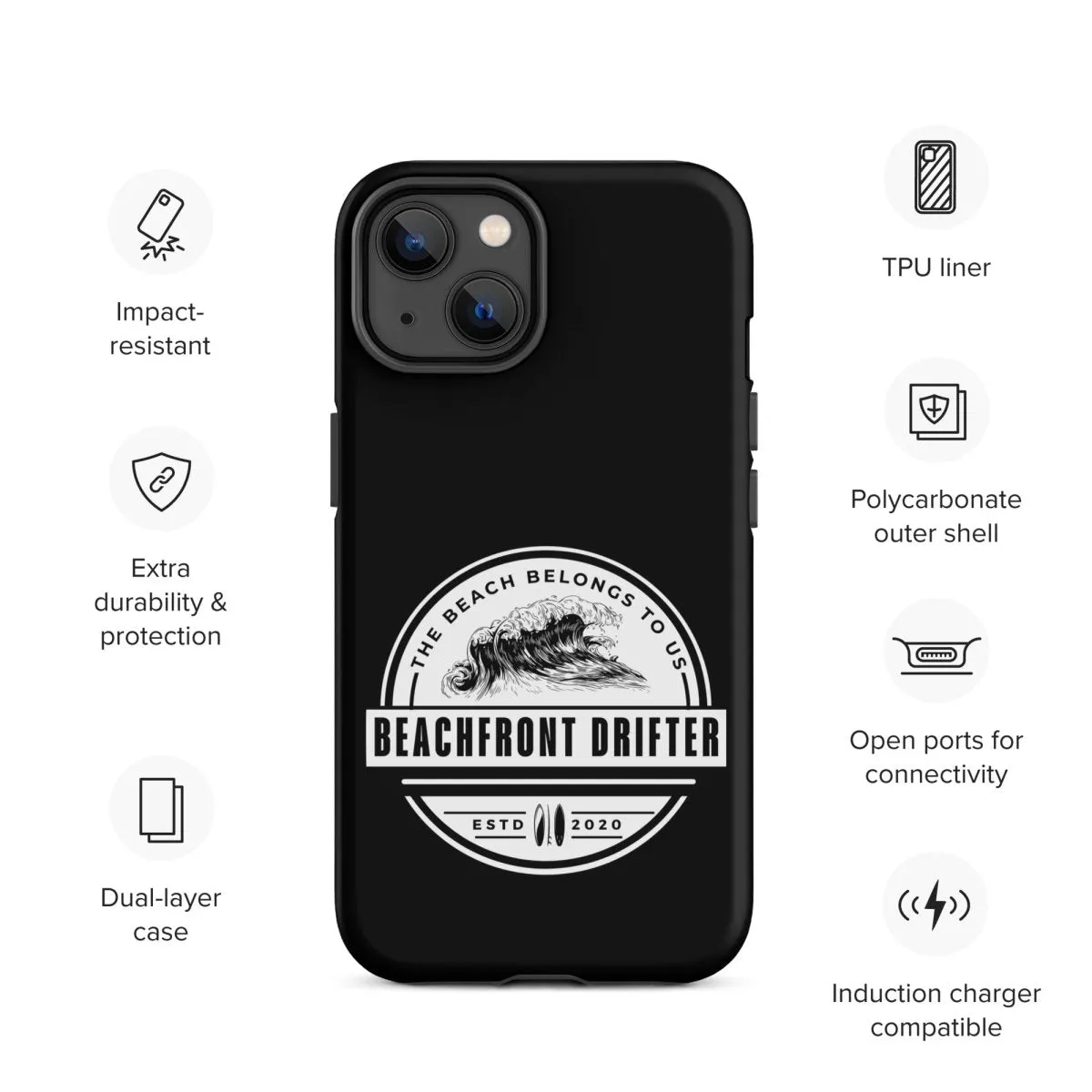 Beach Belongs Tough Case for iPhone®