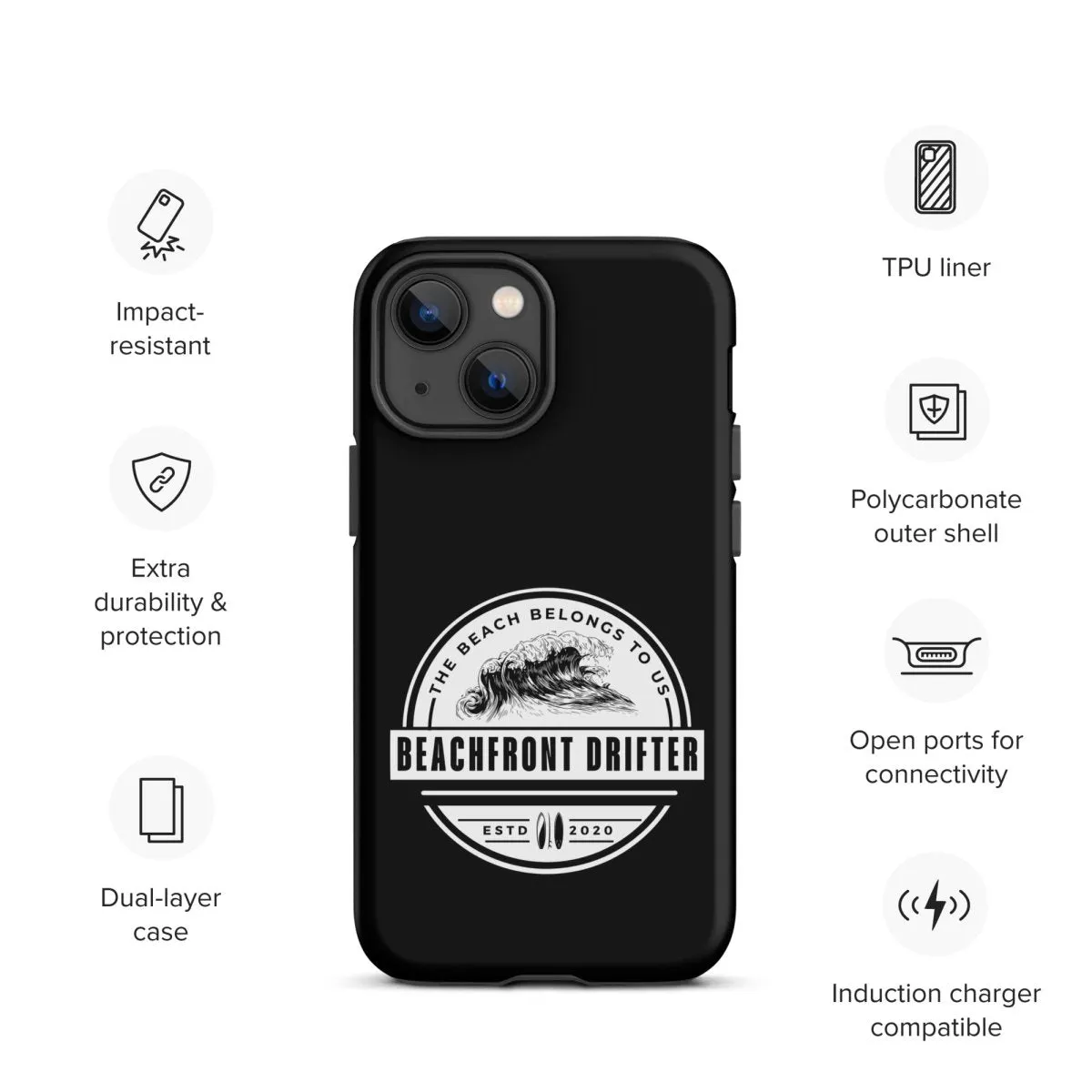 Beach Belongs Tough Case for iPhone®