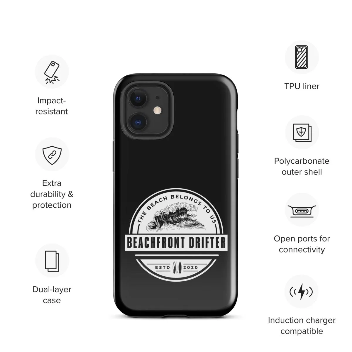 Beach Belongs Tough Case for iPhone®