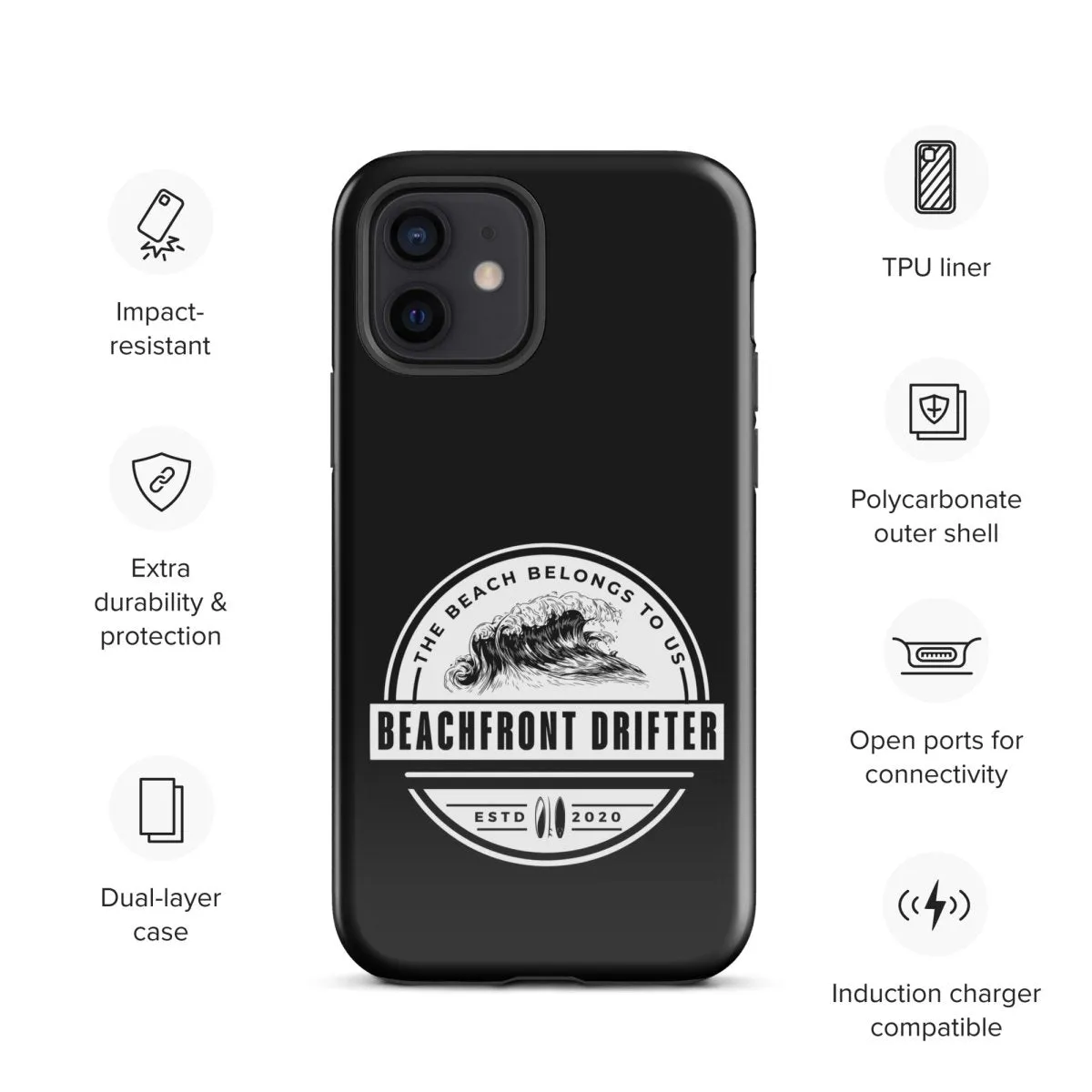 Beach Belongs Tough Case for iPhone®