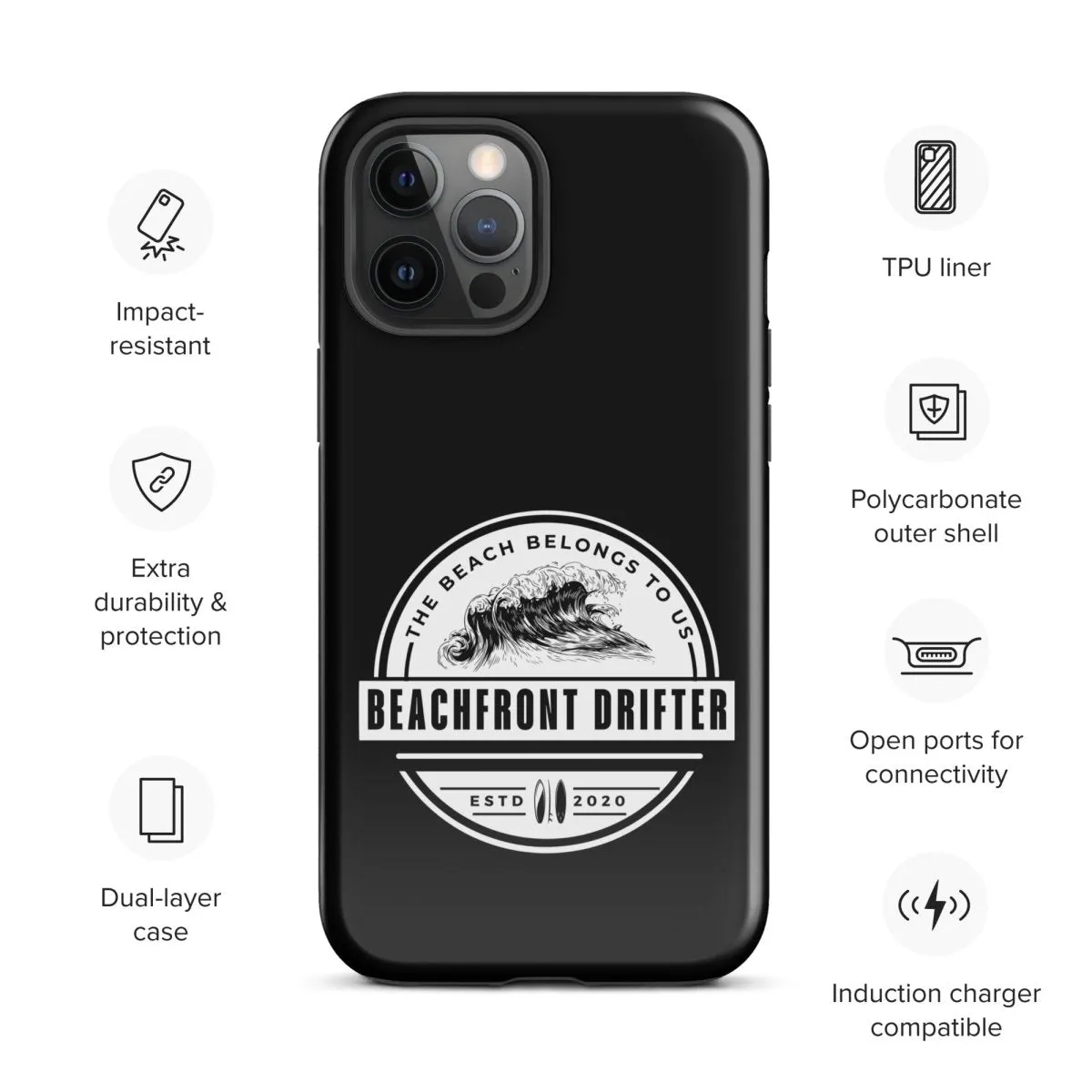 Beach Belongs Tough Case for iPhone®