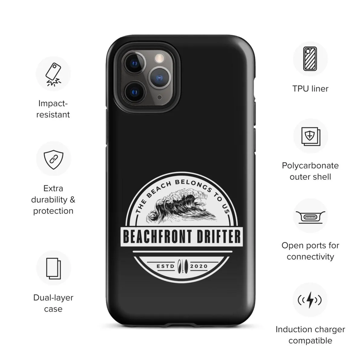 Beach Belongs Tough Case for iPhone®