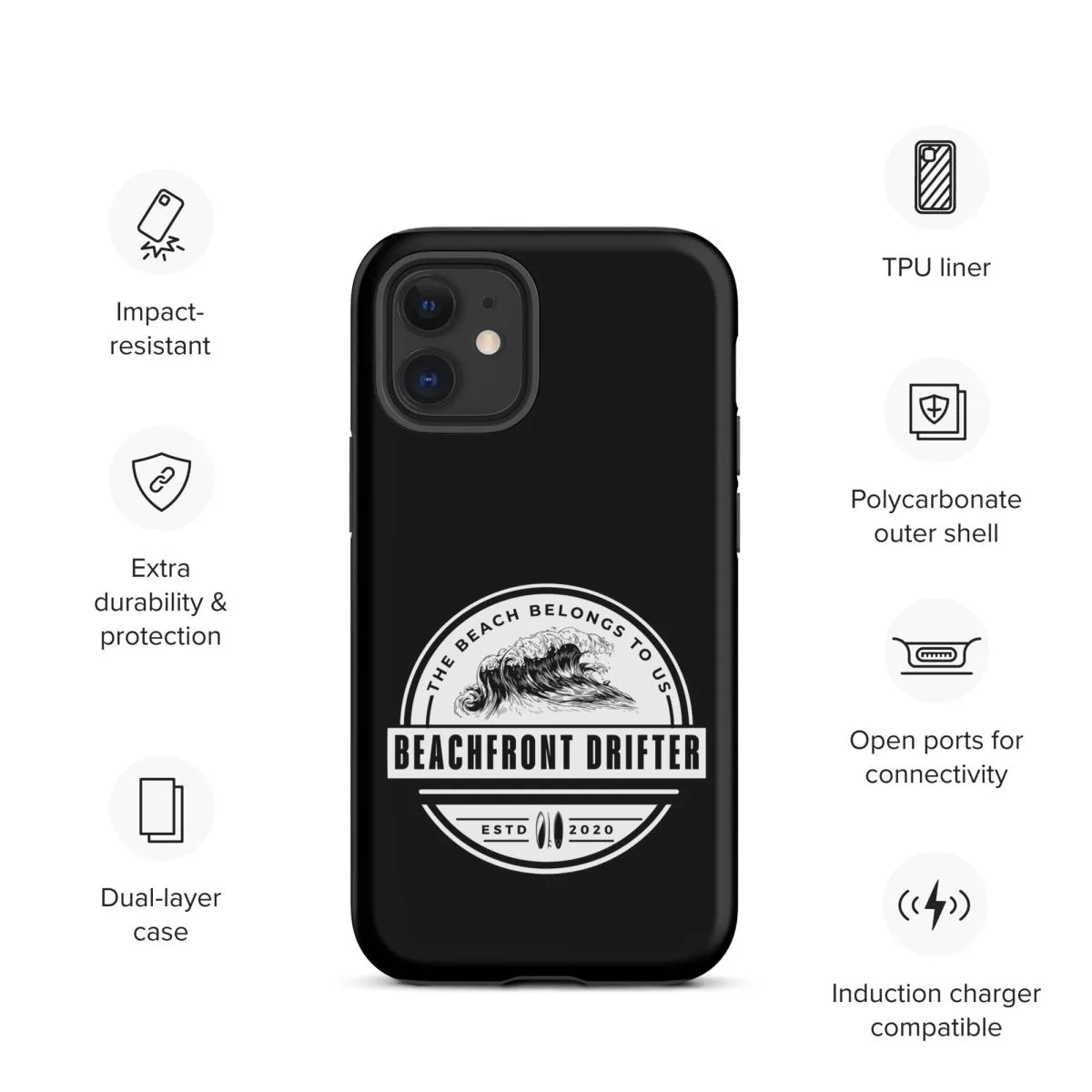 Beach Belongs Tough Case for iPhone®
