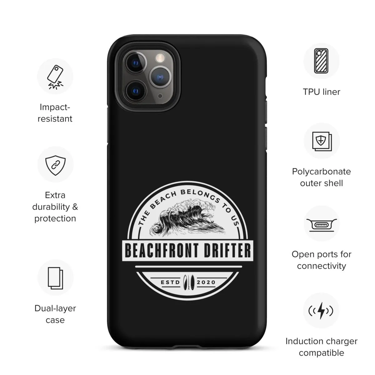 Beach Belongs Tough Case for iPhone®