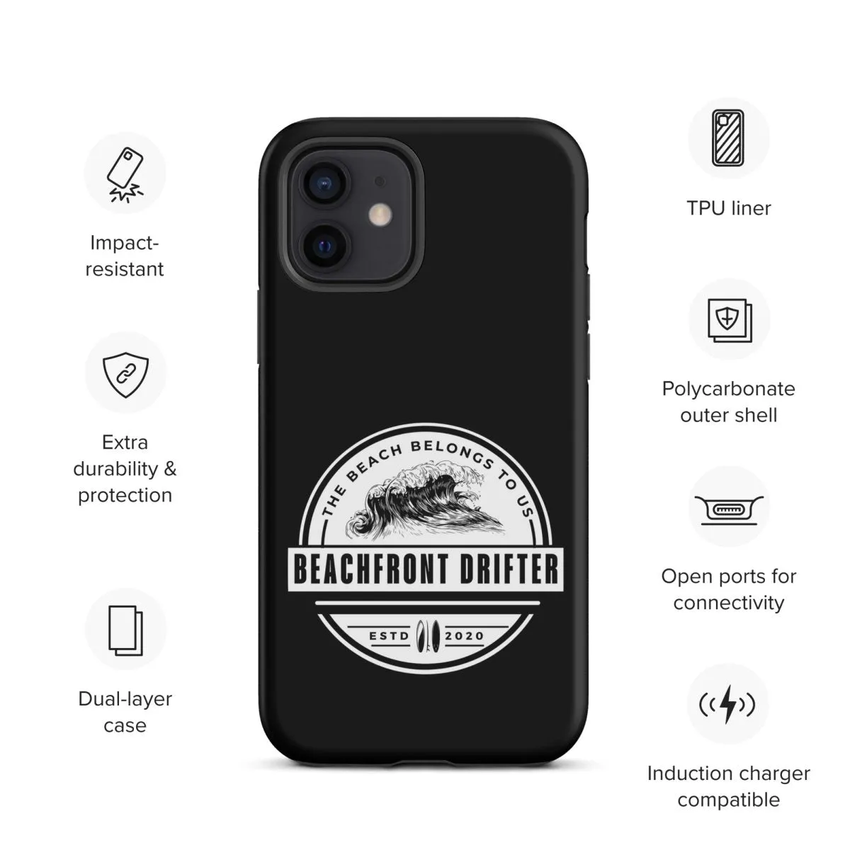 Beach Belongs Tough Case for iPhone®