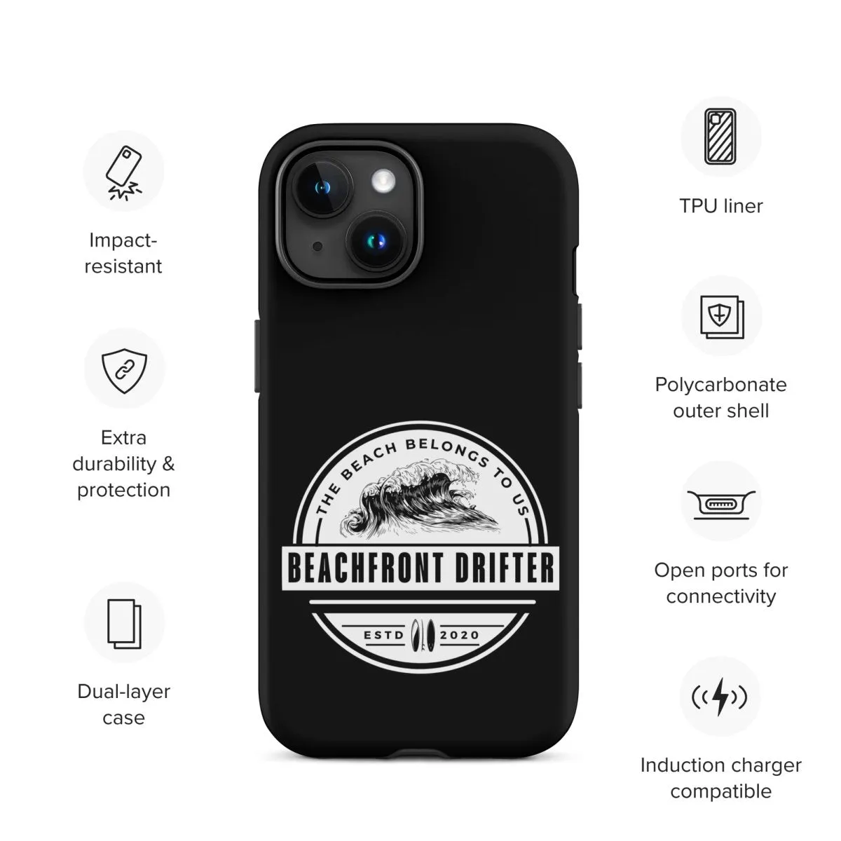 Beach Belongs Tough Case for iPhone®