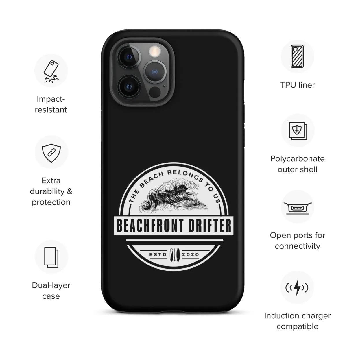 Beach Belongs Tough Case for iPhone®