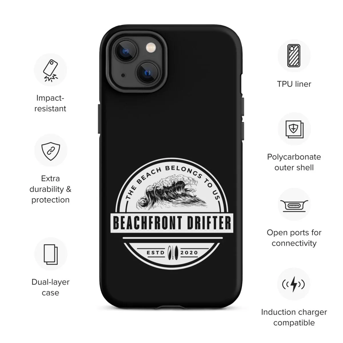 Beach Belongs Tough Case for iPhone®