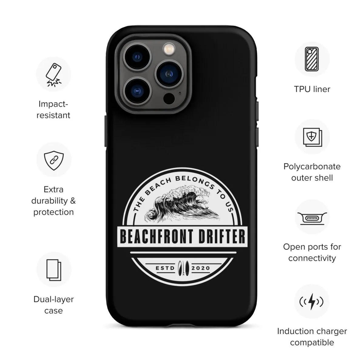 Beach Belongs Tough Case for iPhone®