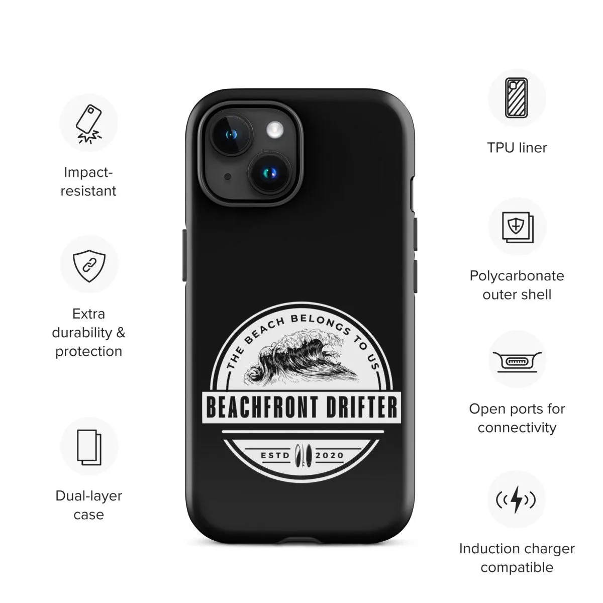 Beach Belongs Tough Case for iPhone®
