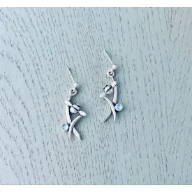 Beach Grass Drop Earrings