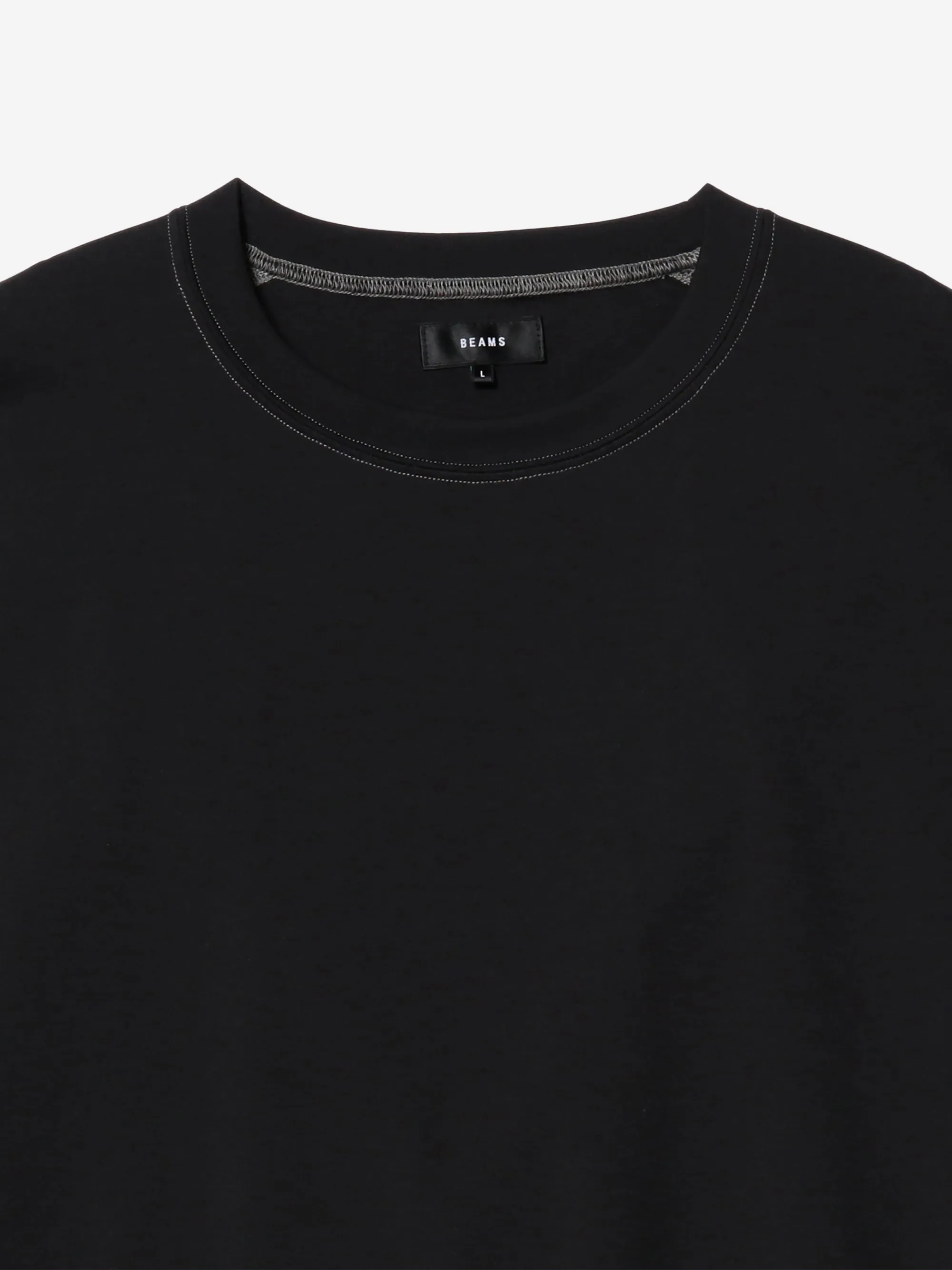 Beams Flat Seamer Long Sleeve - Black