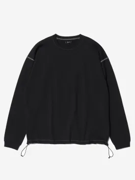 Beams Flat Seamer Long Sleeve - Black