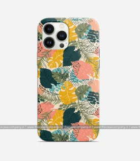 Beautiful Tropical Tree Leaves Phone Case