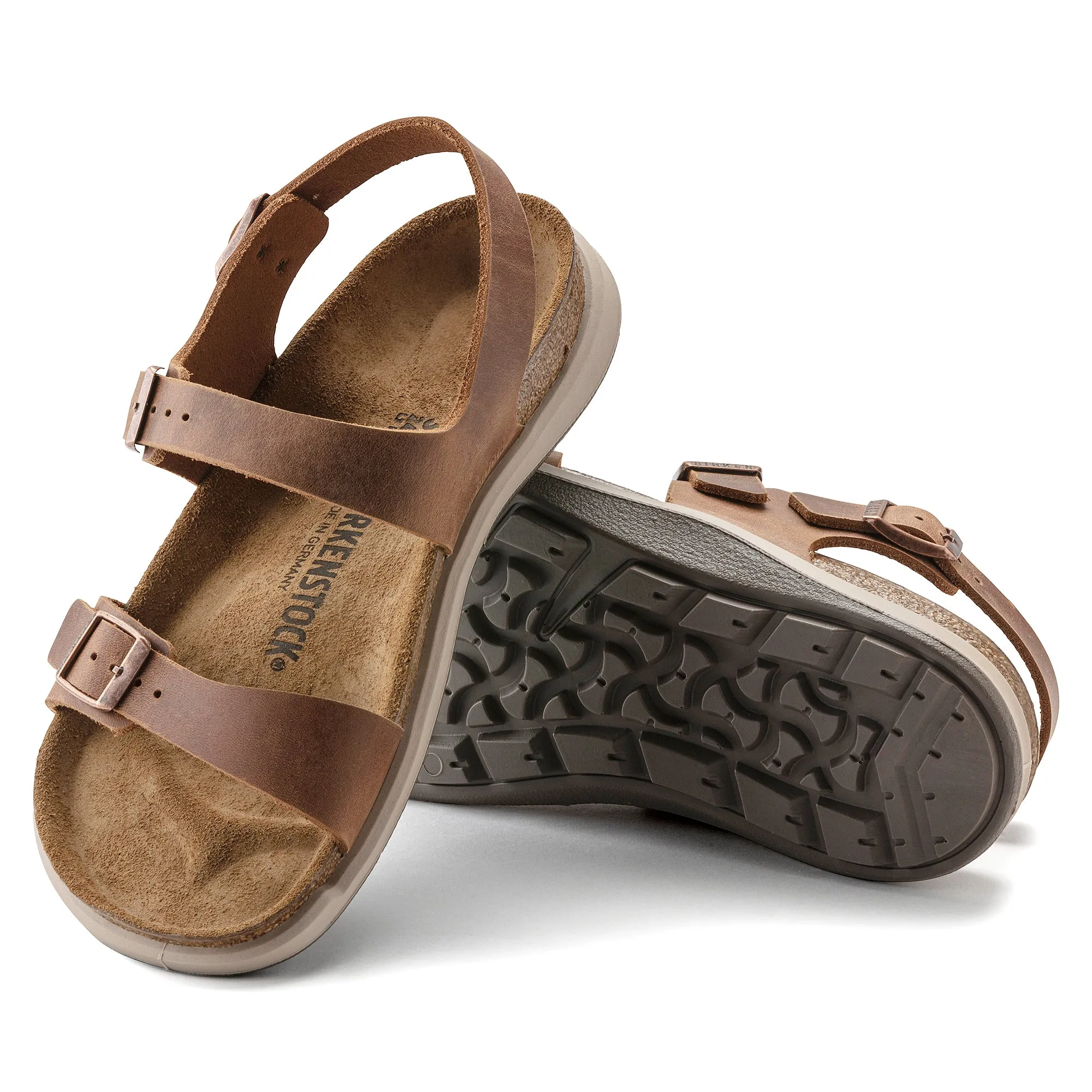 Sure, the optimized title for this e-commerce product in English with required modifiers would be: Womens Birkenstock Sonora Leather Sandals - Classic Brown