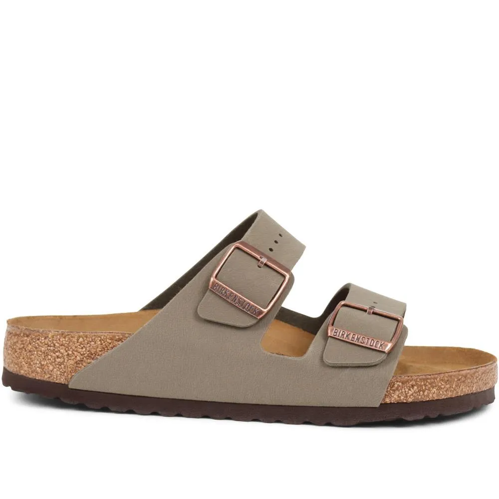 Birko-Flor Double Buckle Mule Sandals - BIRK37500 / 323 373