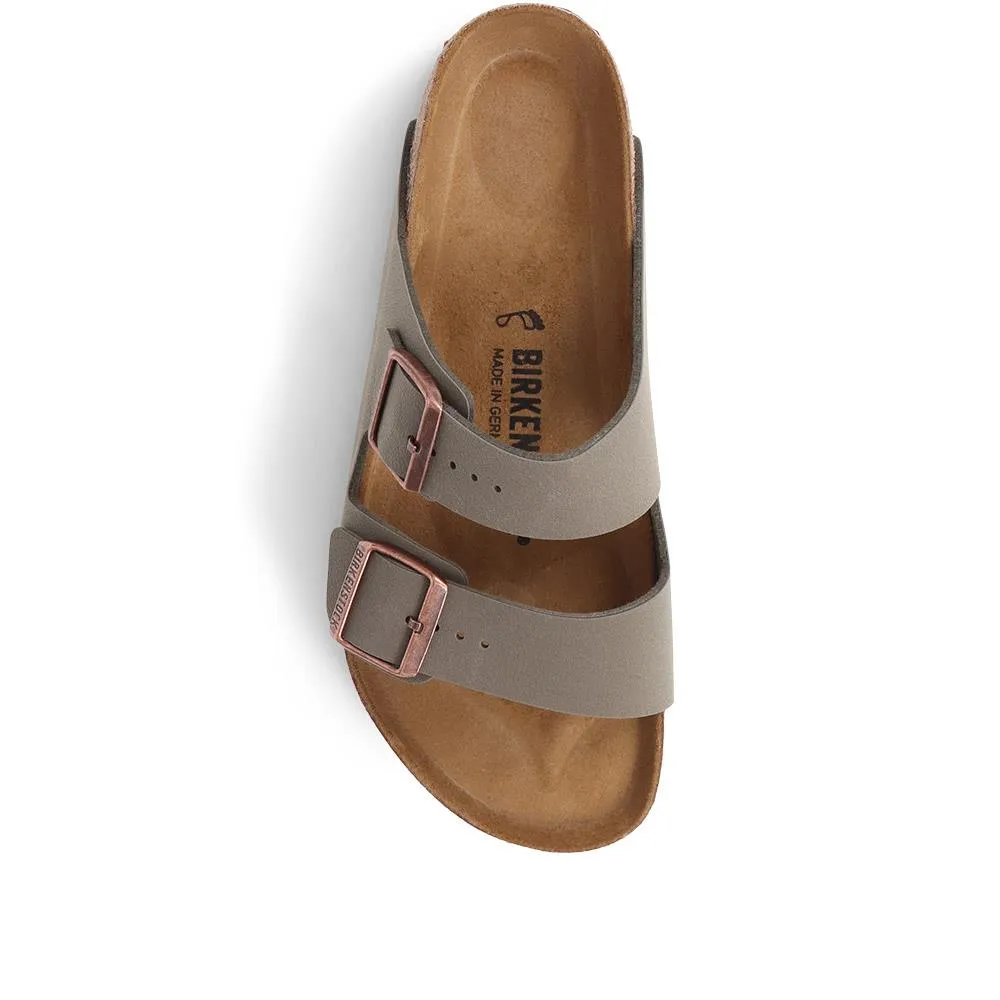 Birko-Flor Double Buckle Mule Sandals - BIRK37500 / 323 373