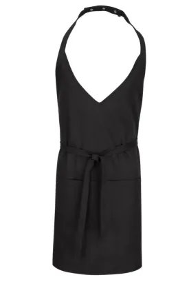 Black Tuxedo Adjustable Apron (2 Patch Pockets)