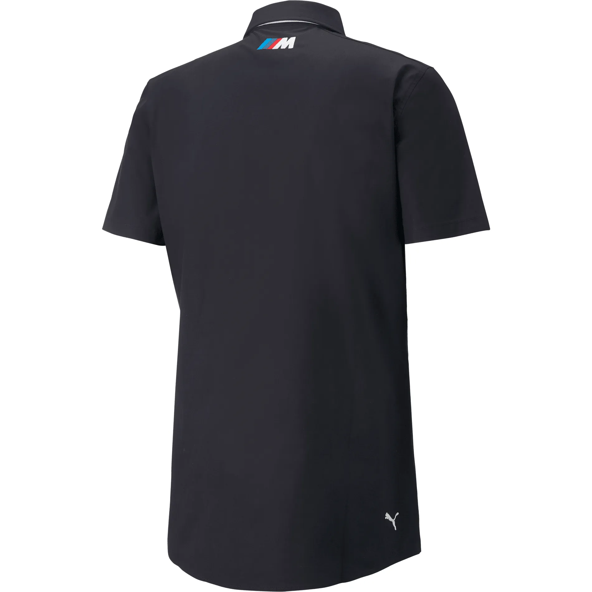 BMW Motorsports Men's Team Button Down Shirt- Gray