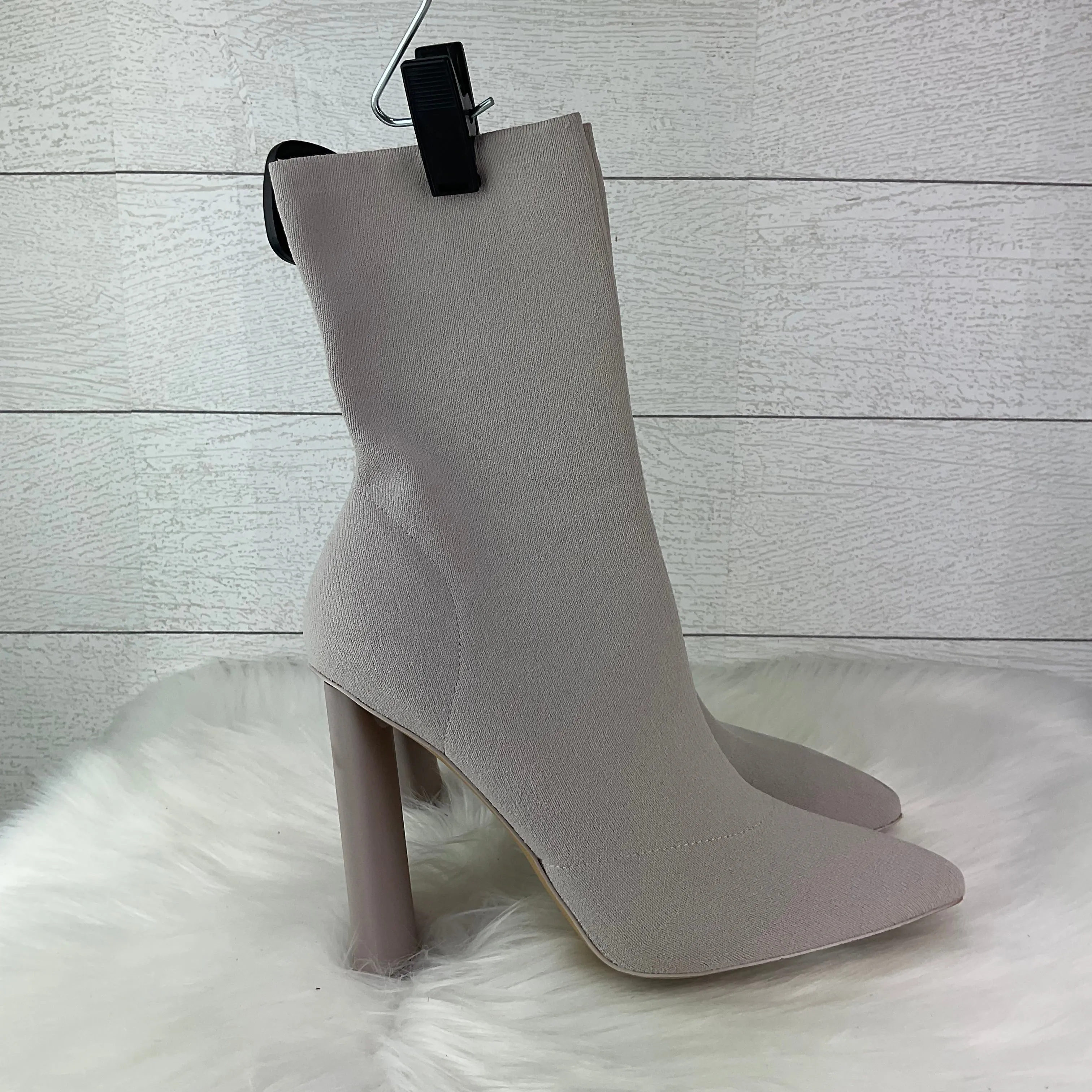 Boots Ankle Heels By Aldo In Mauve, Size: 10