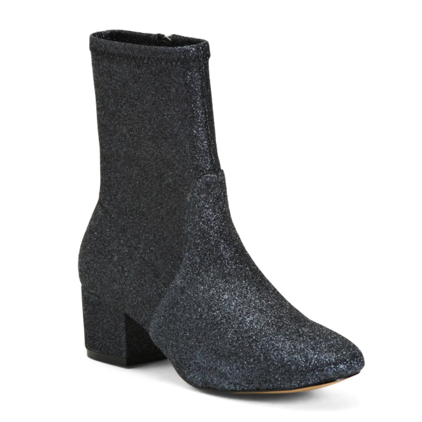 BOTKIER Gemma Gritter Block Heel Booties