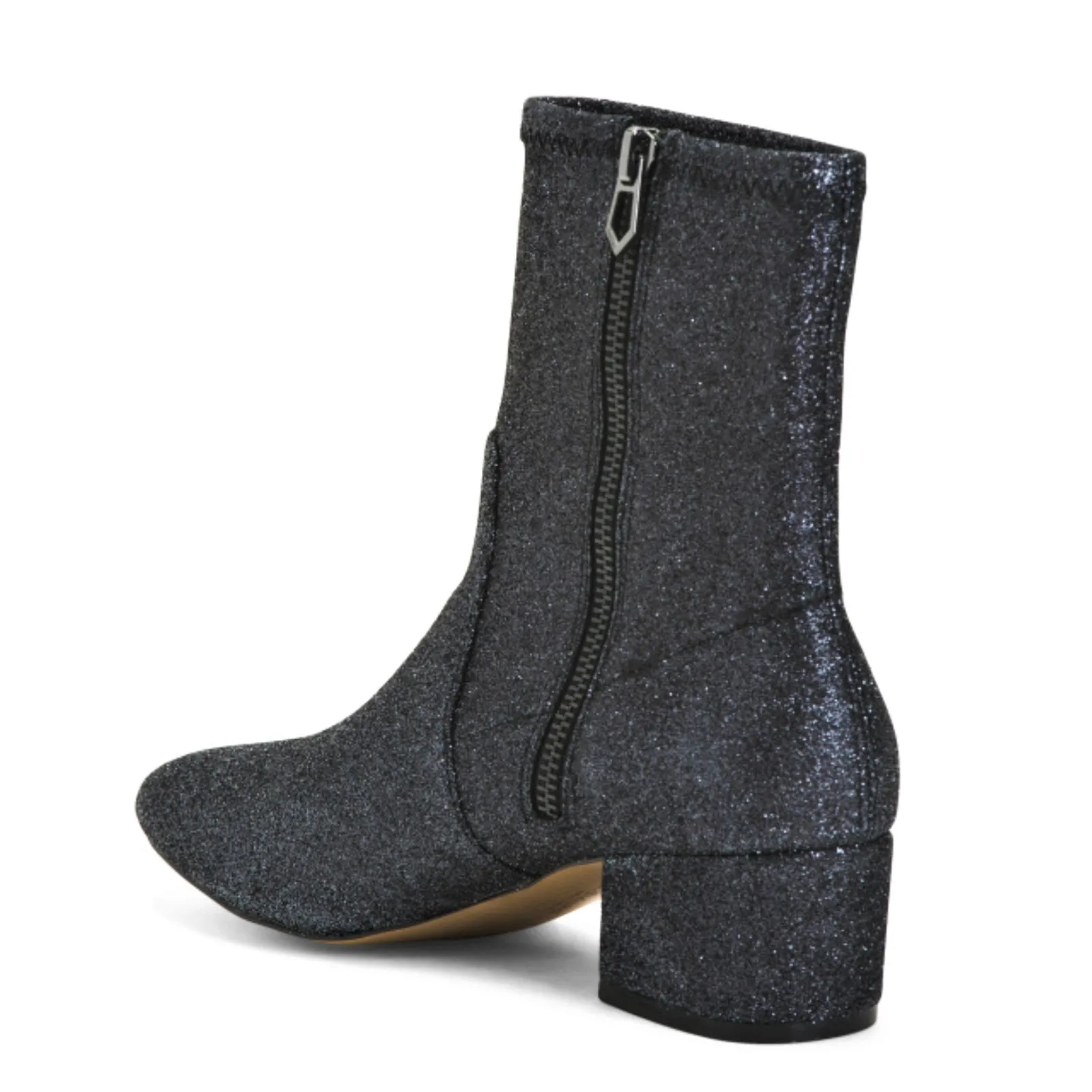 BOTKIER Gemma Gritter Block Heel Booties