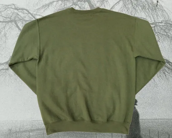 Brooklyn Work T41 Crewneck Sweatshirt Military Green