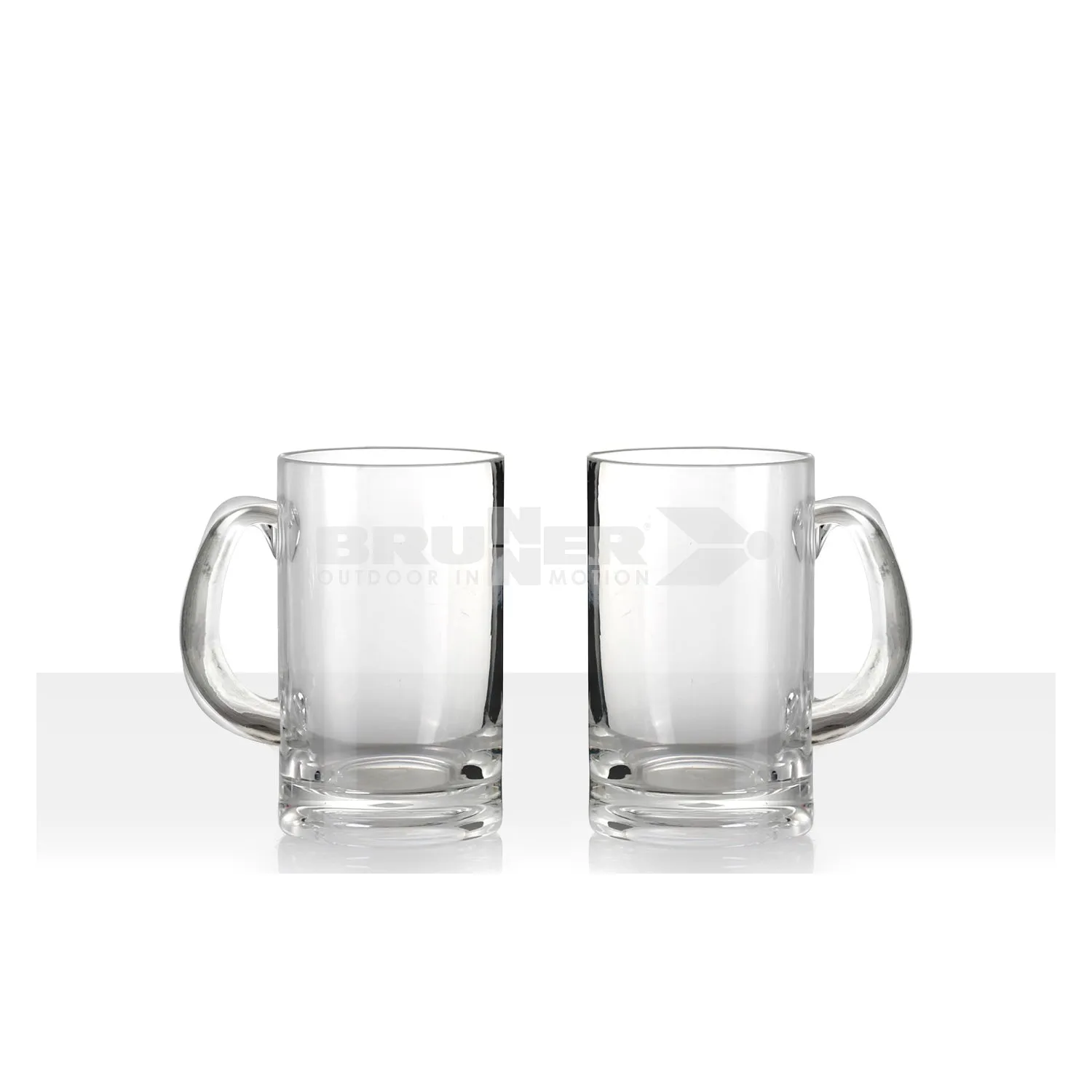 BRUNNER SET BEERGLASS MUNICH Robusto boccale da 55cl per birra in policarbonato - Set da 2 pezzi