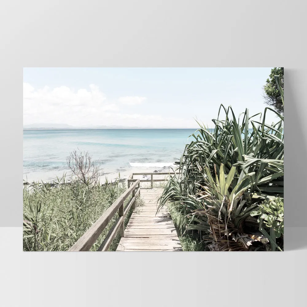 Byron Beach Boardwalk - Art Print