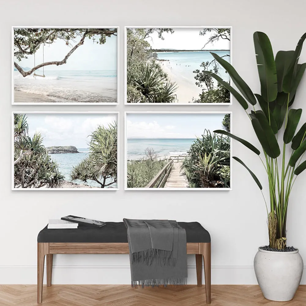 Byron Beach Boardwalk - Art Print
