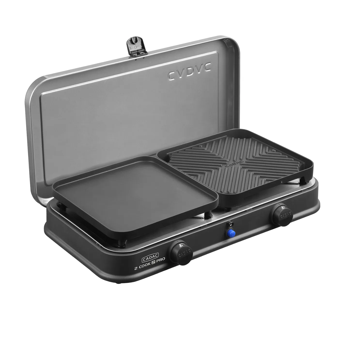 CADAC 2-COOK PRO DELUXE FORNELLO A GAS CON PIASTRA