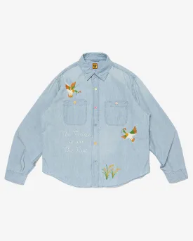 Chambray Work Shirt Indigo