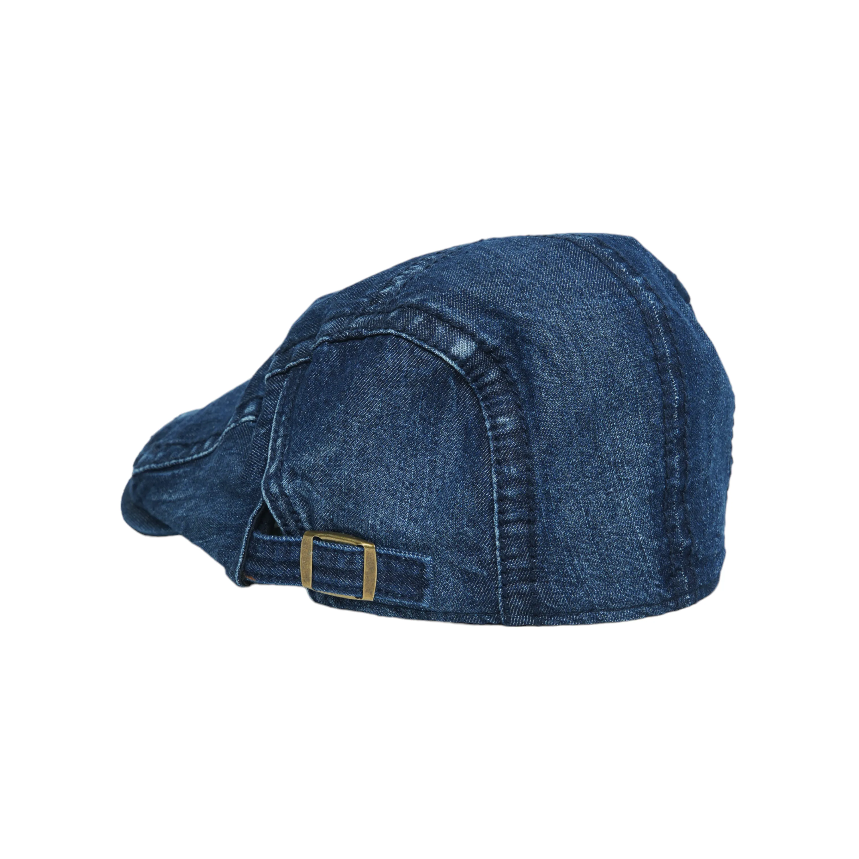 Chokore Denim Flat Ivy Cap (Navy Blue)